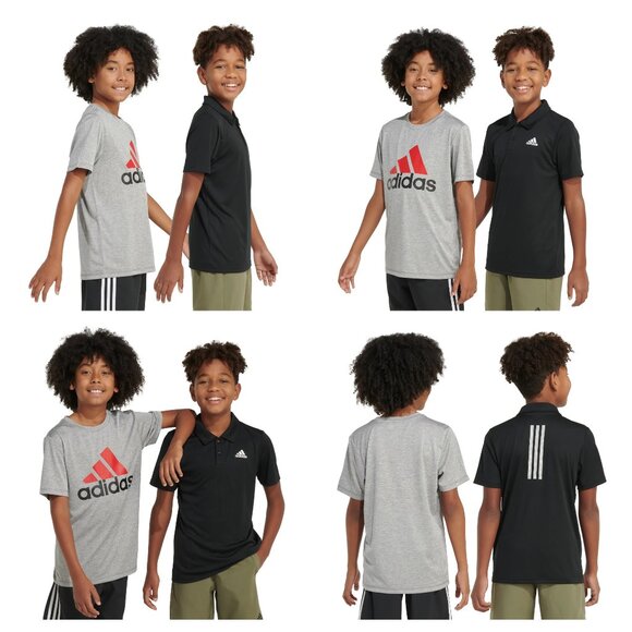 adidas Youth Performance Polo and‎ Tee SetRegular Fit
